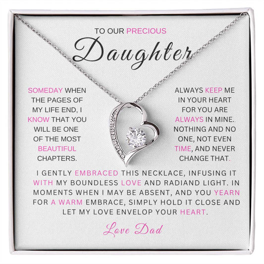 Precious Daughter - Forever Love Necklace