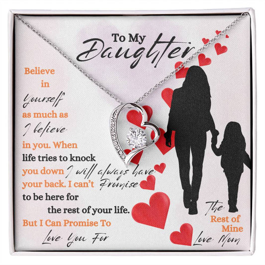 Daughter / Forever Love Necklace