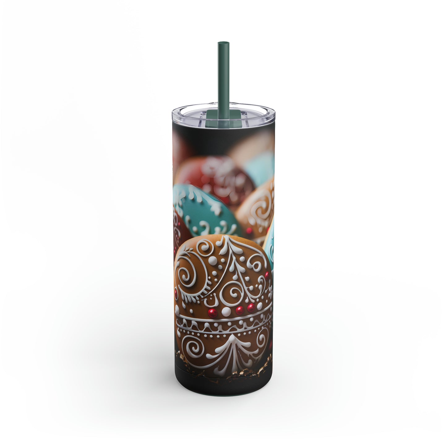 Christmas Cookies Skinny Matte Tumbler, 20oz