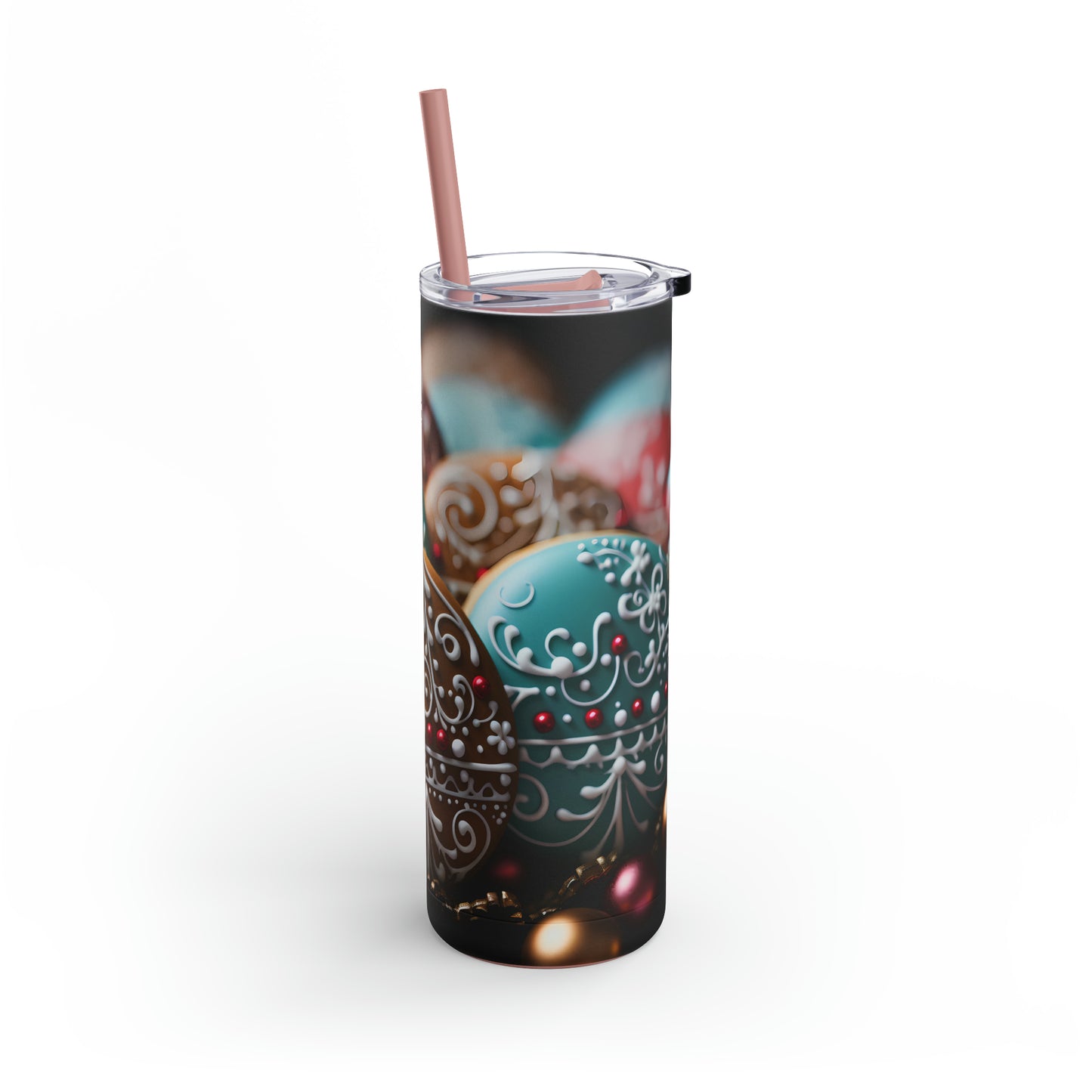 Christmas Cookies Skinny Matte Tumbler, 20oz