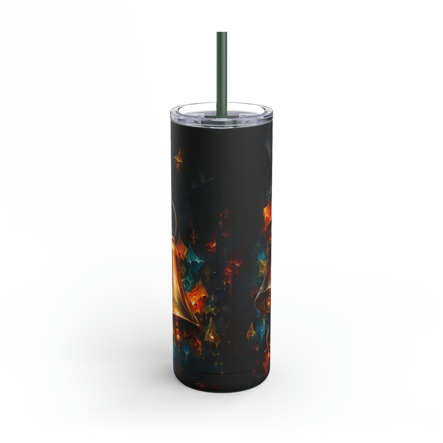 Christmas Bells Skinny Matte Tumbler, 20oz