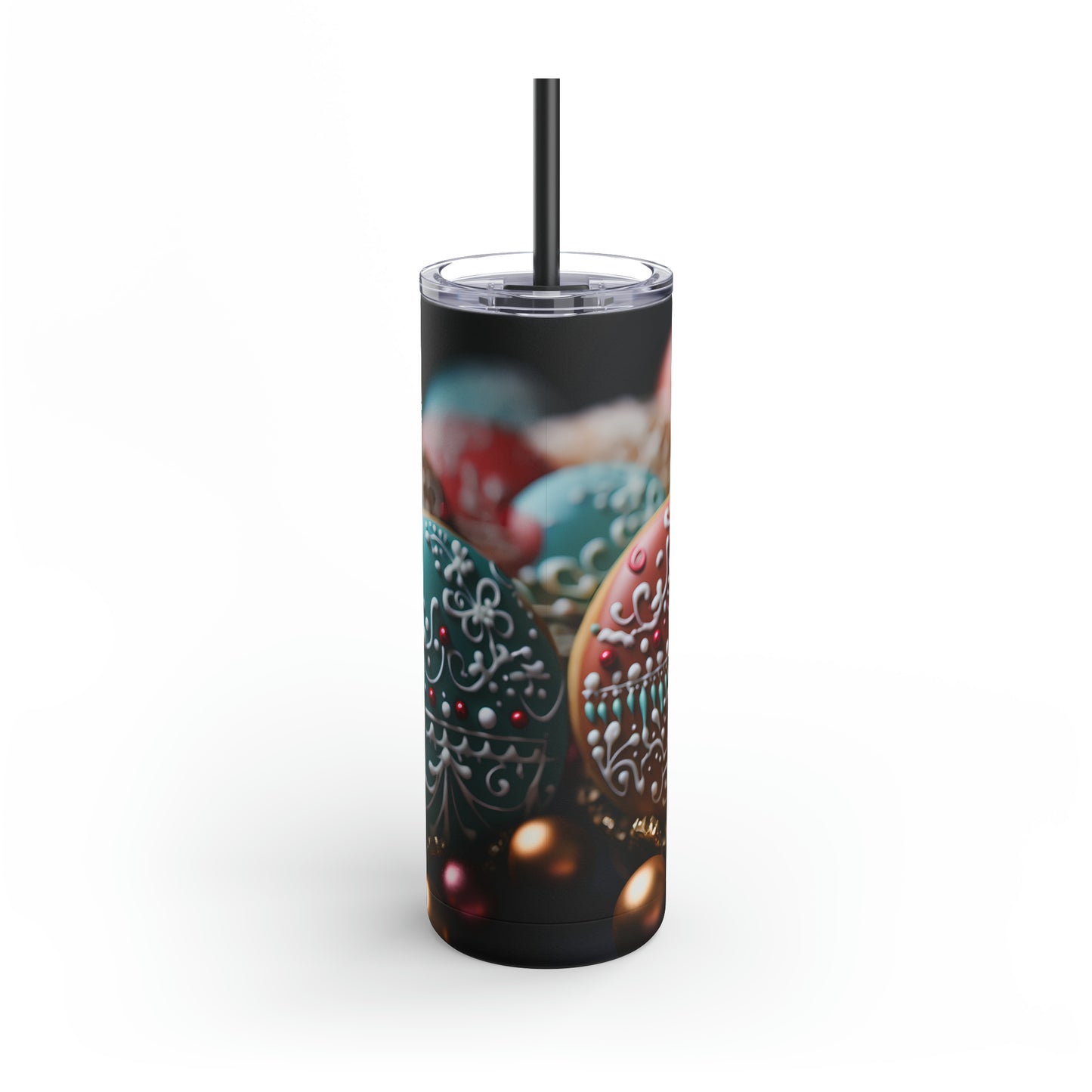 Christmas Cookies Skinny Matte Tumbler, 20oz