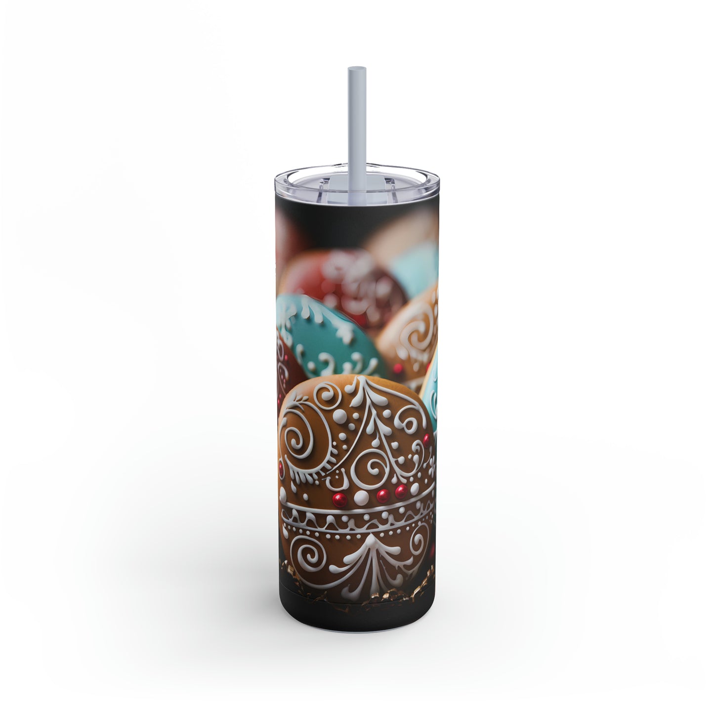 Christmas Cookies Skinny Matte Tumbler, 20oz