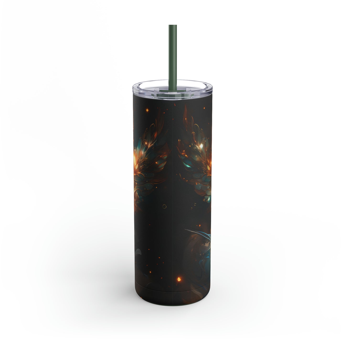 Christmas Angel Skinny Matte Tumbler, 20oz