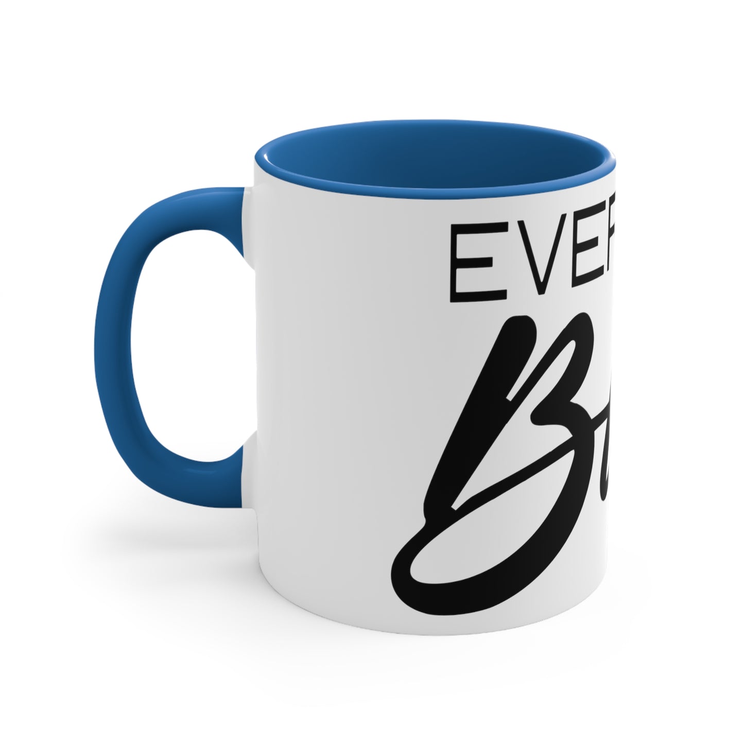 Everything is Better in Black Accent Coffee Mug, 11oz