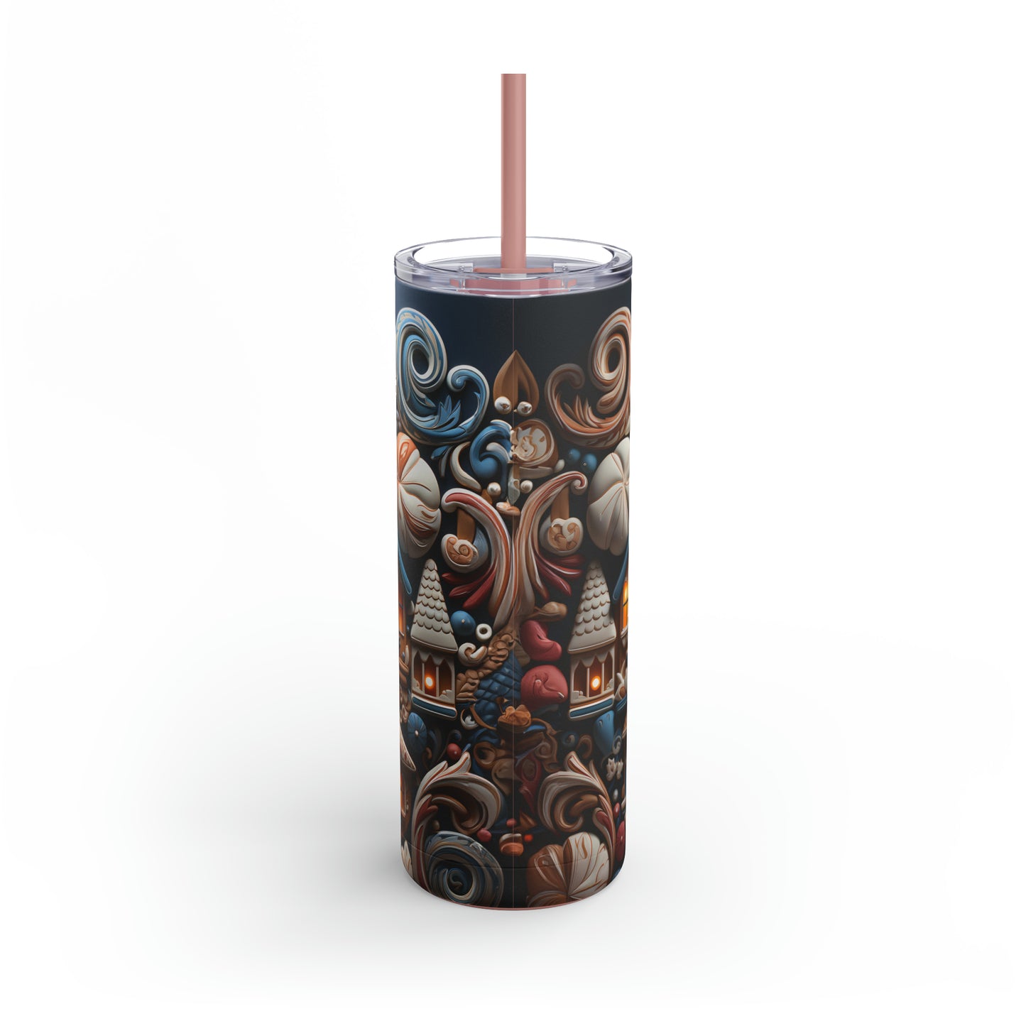 Christmas Cookies Skinny Matte Tumbler, 20oz