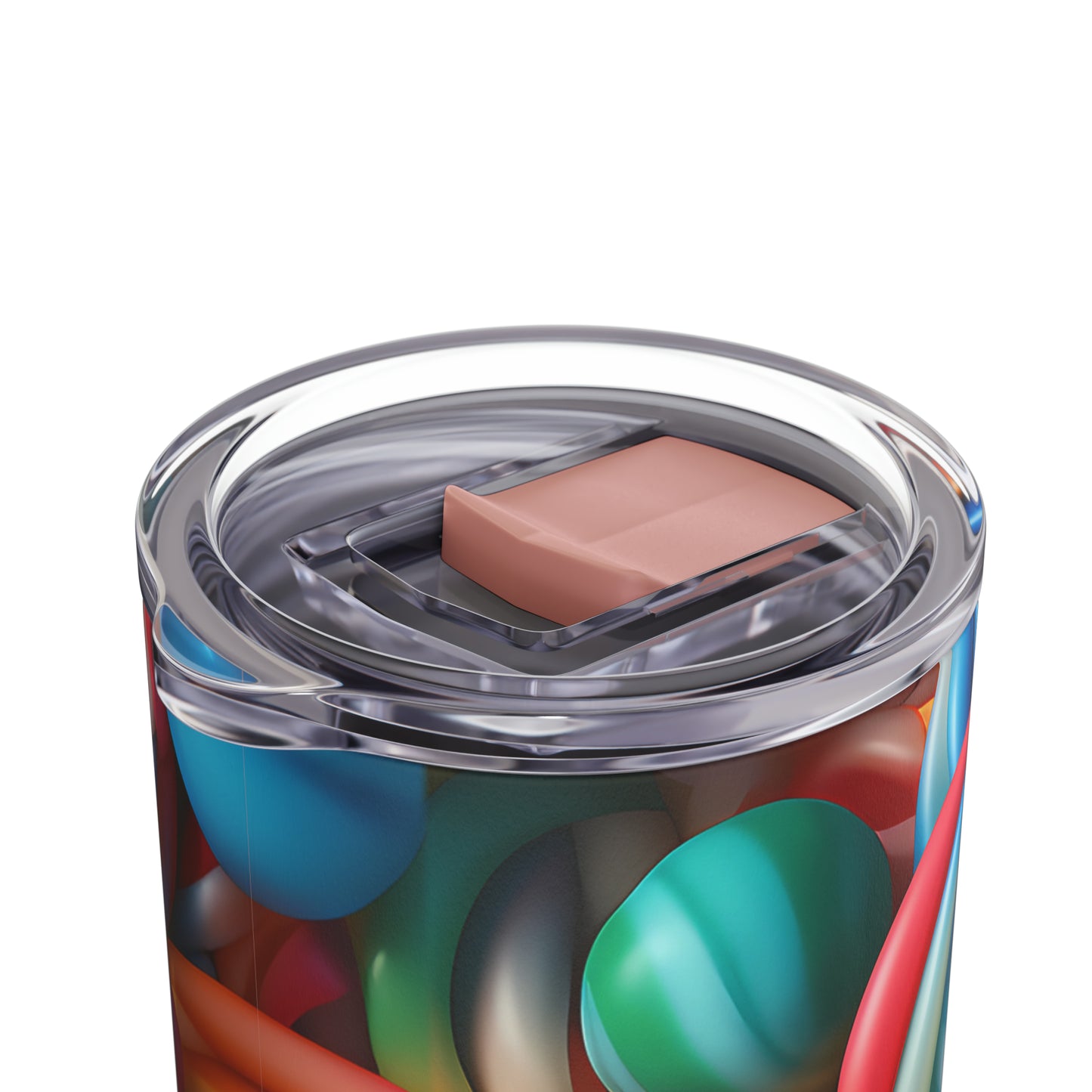 Christmas Candy Skinny Matte Tumbler, 20oz