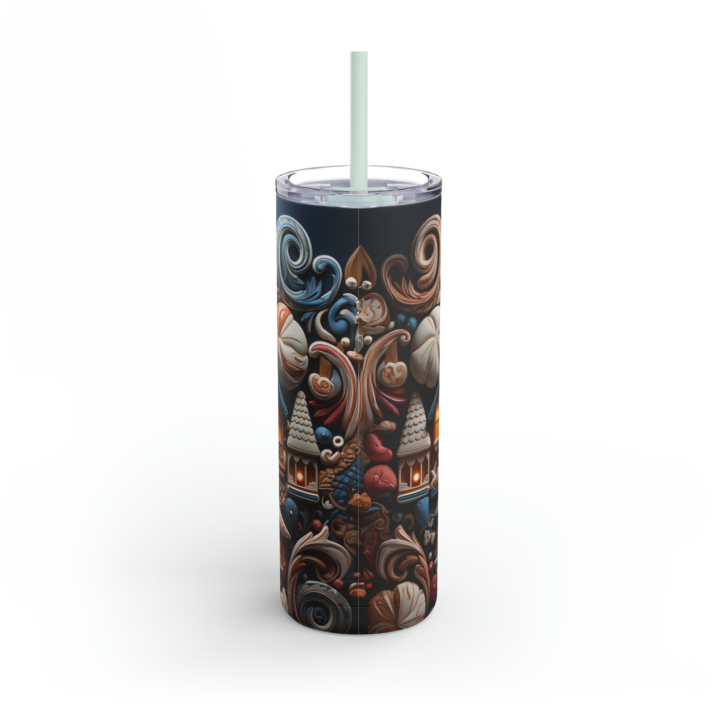 Christmas Cookies Skinny Matte Tumbler, 20oz