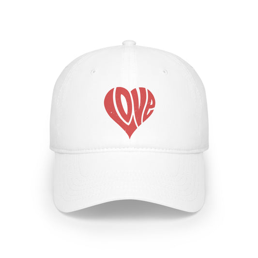 Love, Low Profile Baseball Cap