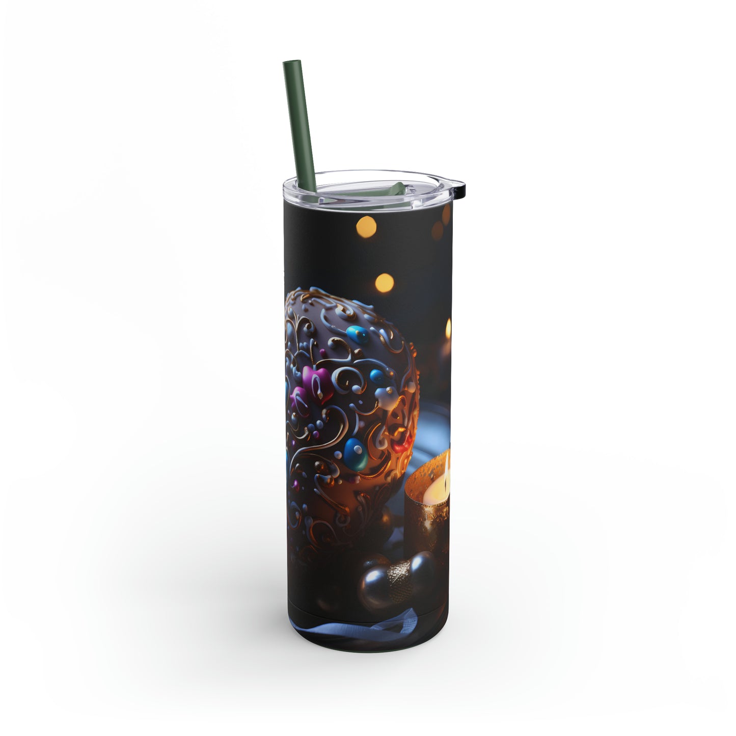 Christmas Cookies Skinny Matte Tumbler, 20oz