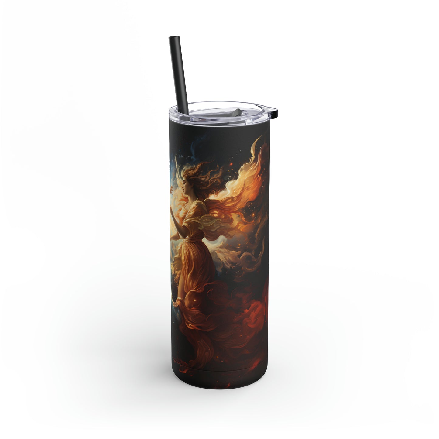 Christmas Angel Skinny Matte Tumbler, 20oz