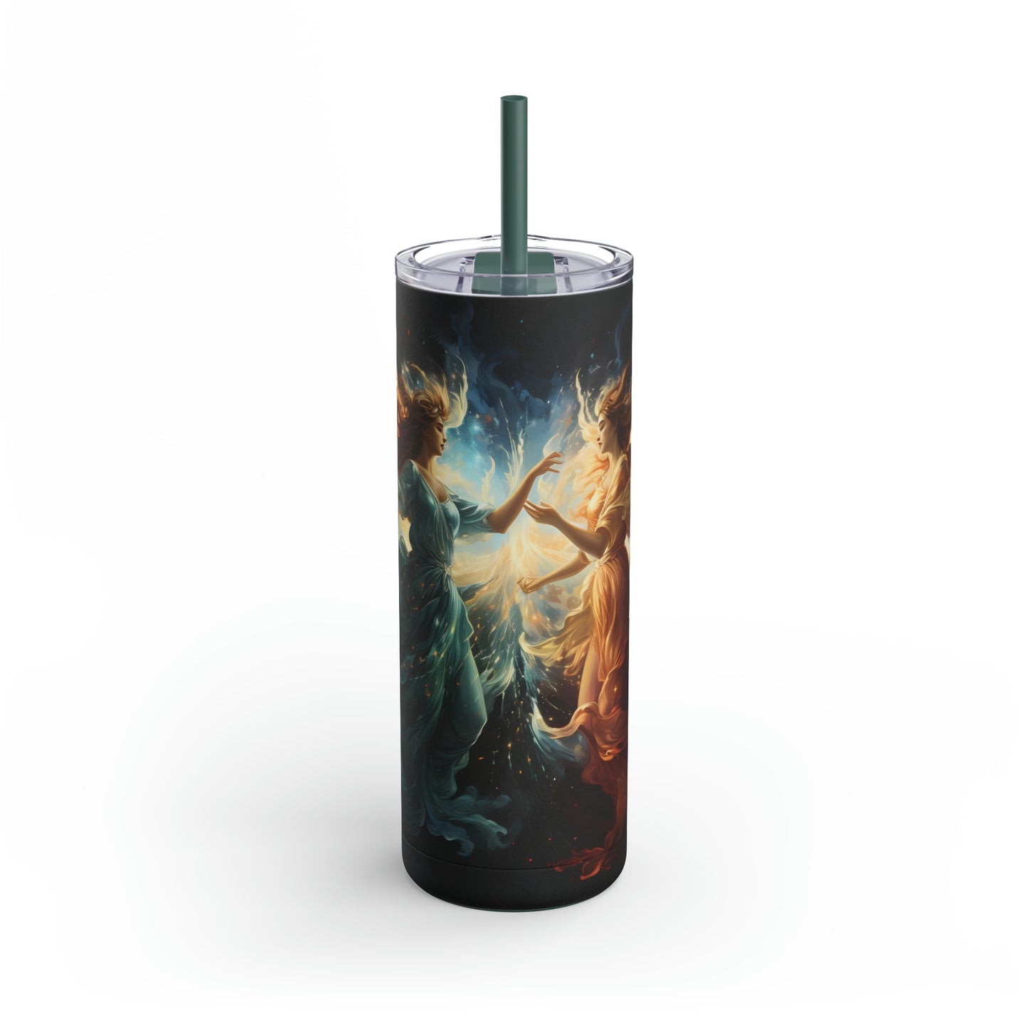 Christmas Angel Skinny Matte Tumbler, 20oz