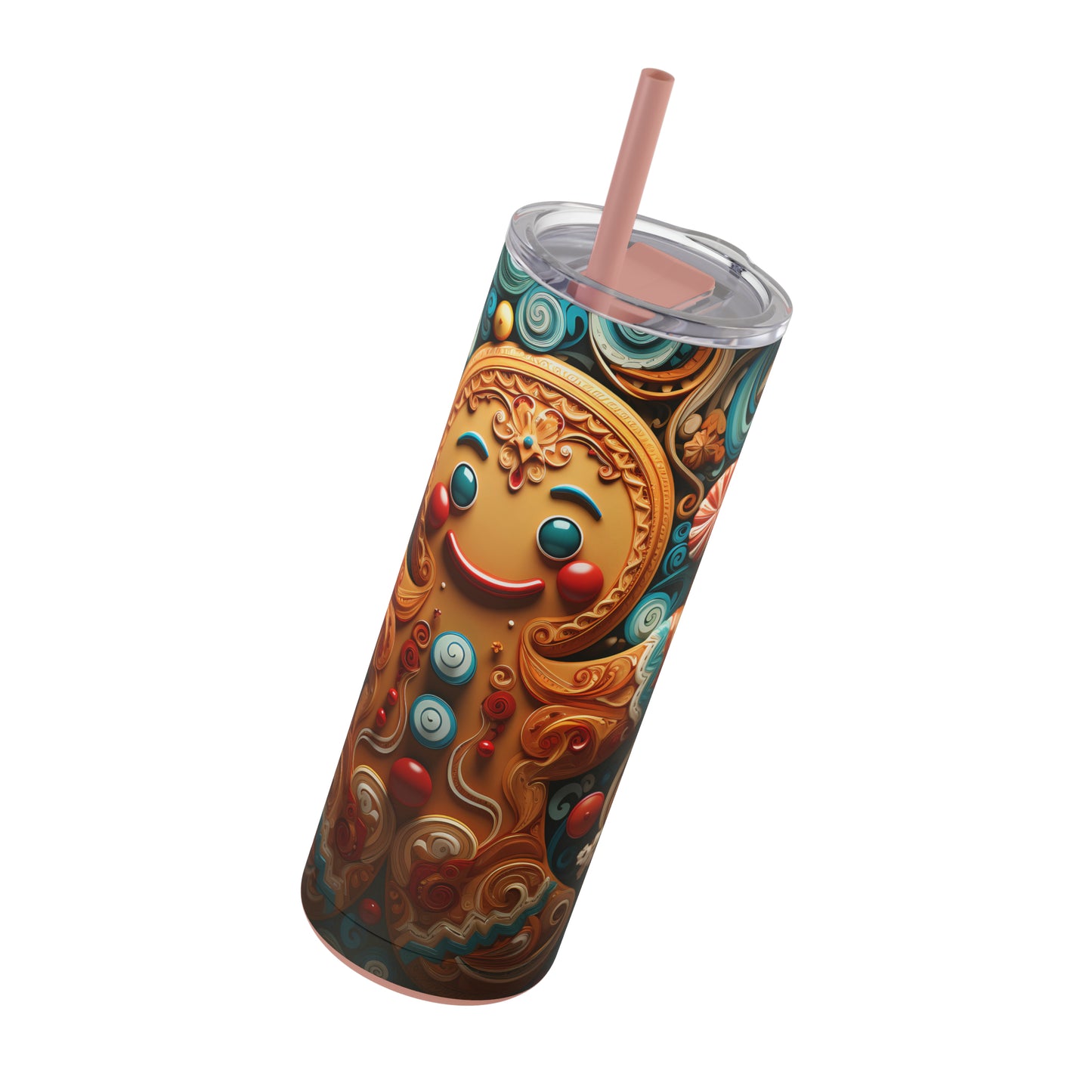 Christmas Cookies Skinny Matte Tumbler, 20oz