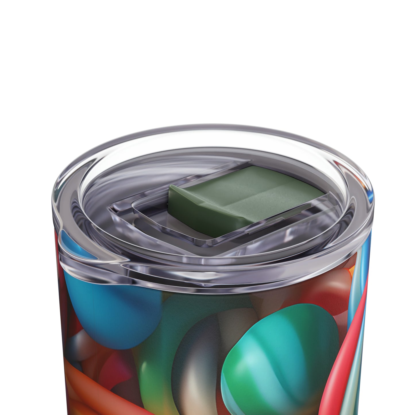 Christmas Candy Skinny Matte Tumbler, 20oz