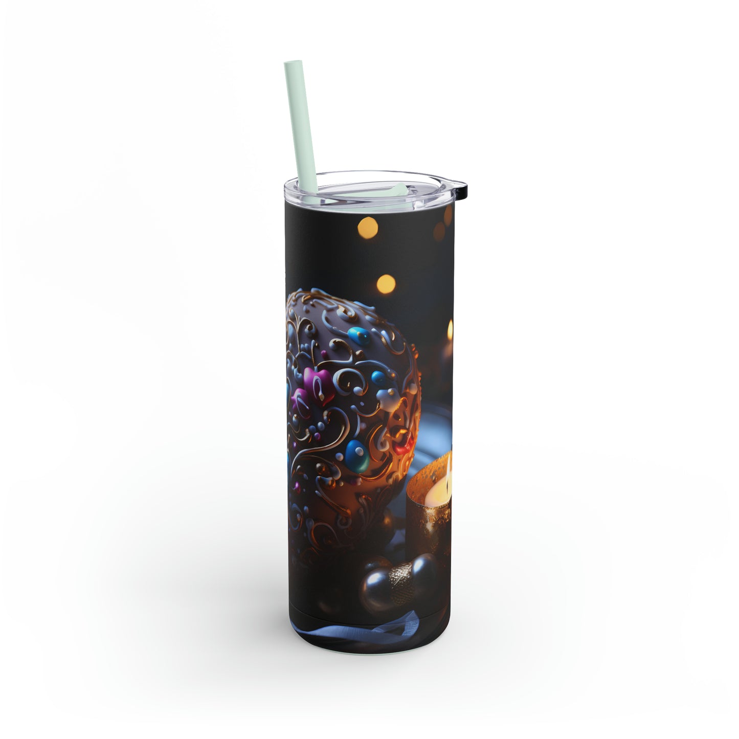 Christmas Cookies Skinny Matte Tumbler, 20oz