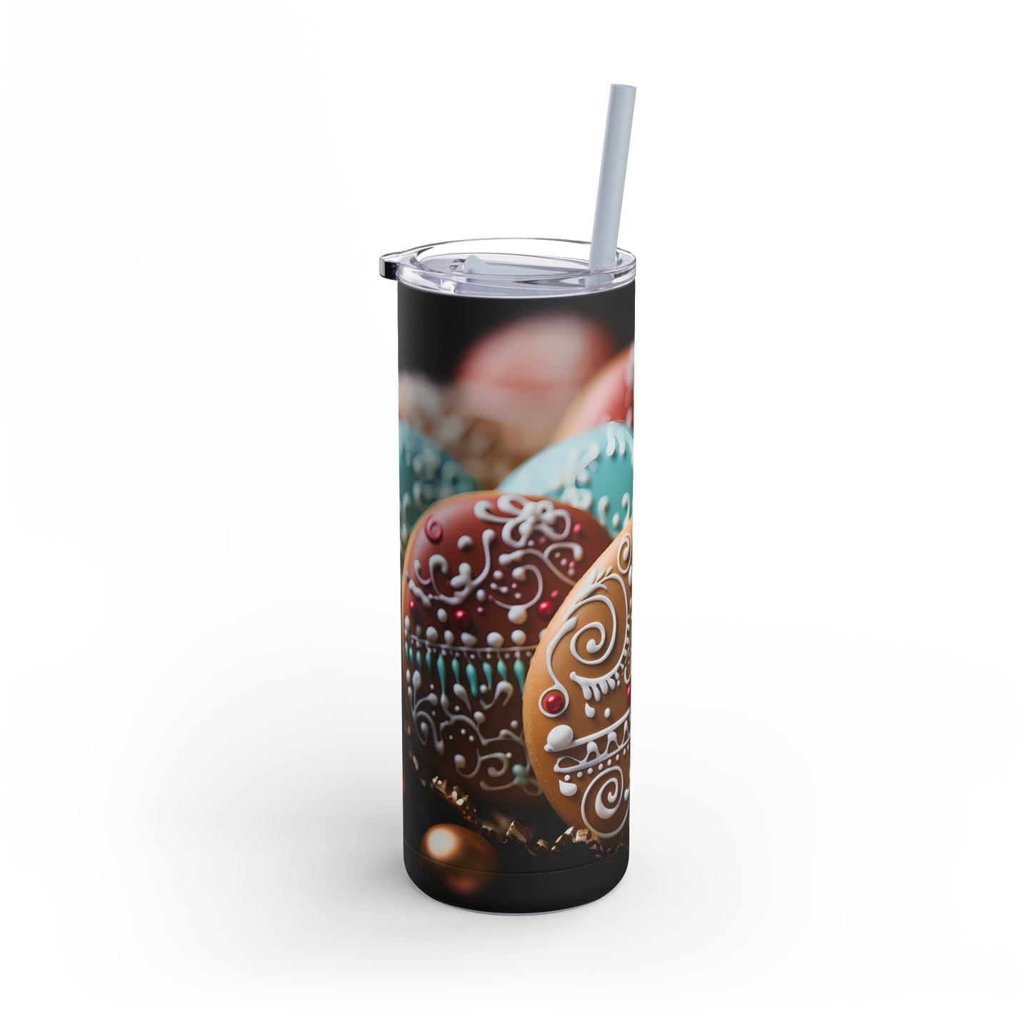 Christmas Cookies Skinny Matte Tumbler, 20oz