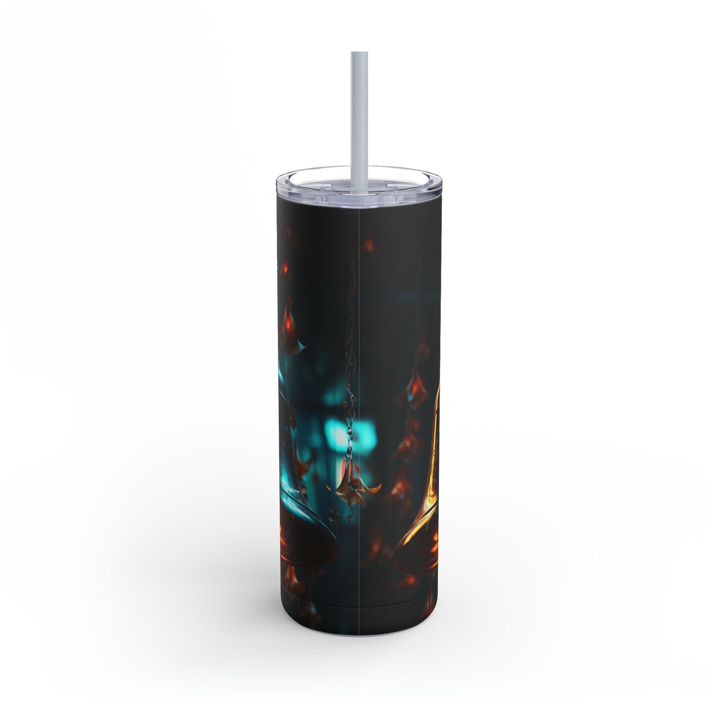 Christmas Bells Skinny Matte Tumbler, 20oz