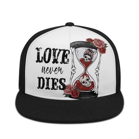 Love never dies / Front Printing Casual Hip-hop Hats