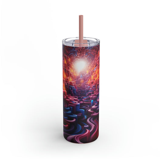 Christmas Candy Skinny Matte Tumbler, 20oz