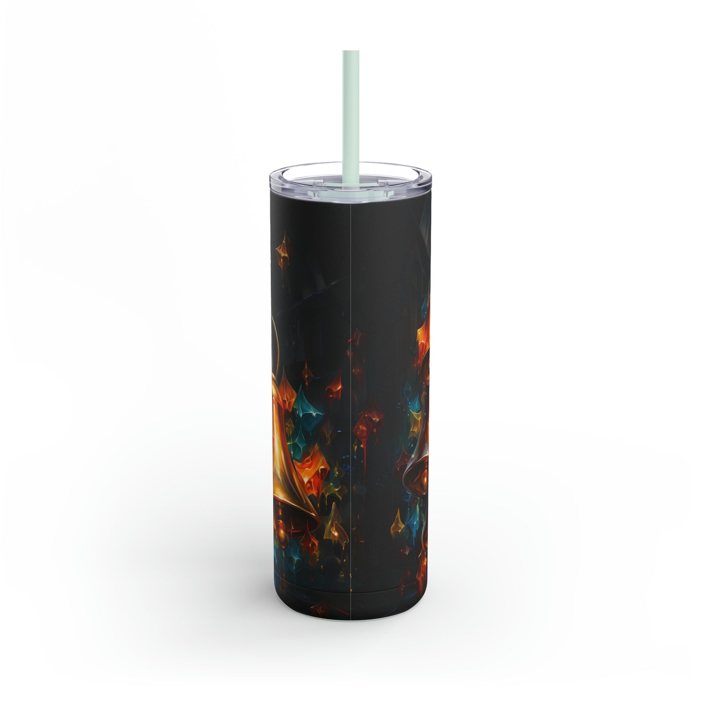 Christmas Bells Skinny Matte Tumbler, 20oz