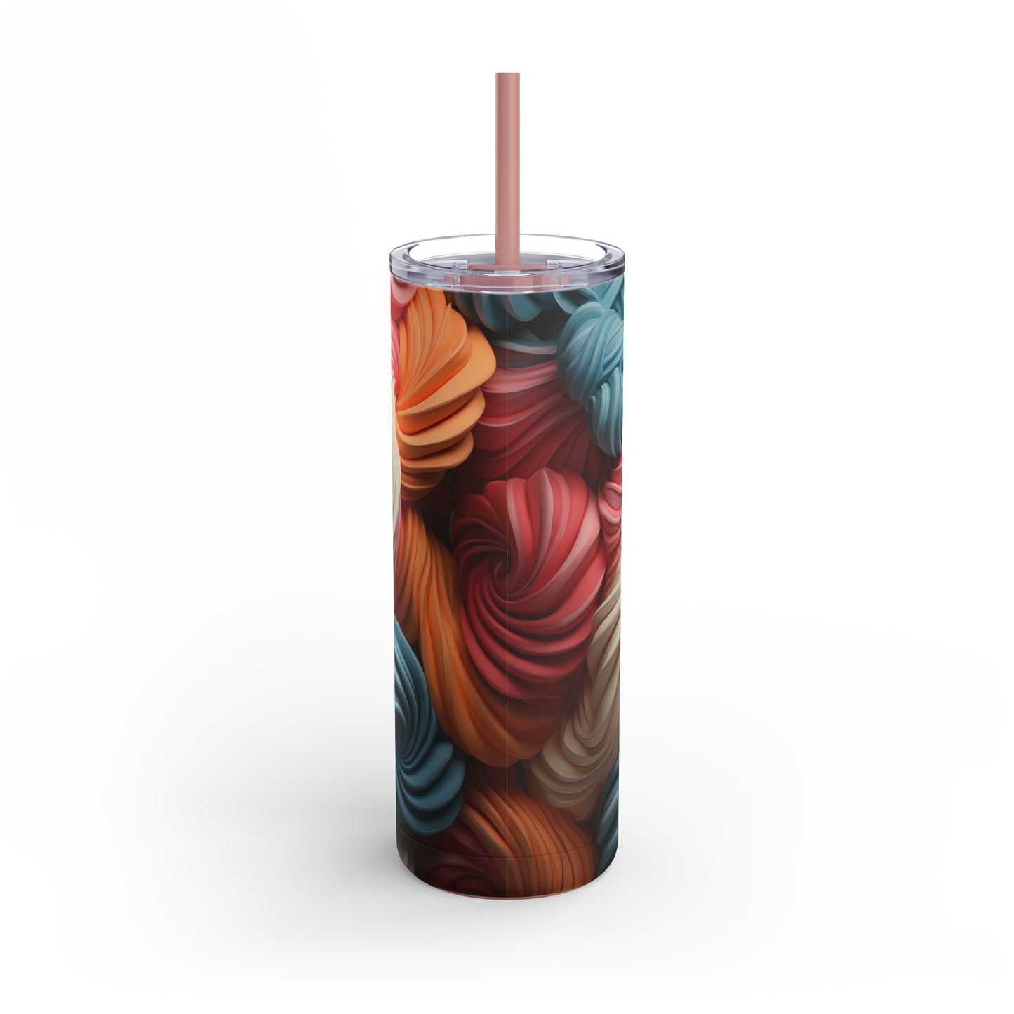 Christmas Candy Skinny Matte Tumbler, 20oz