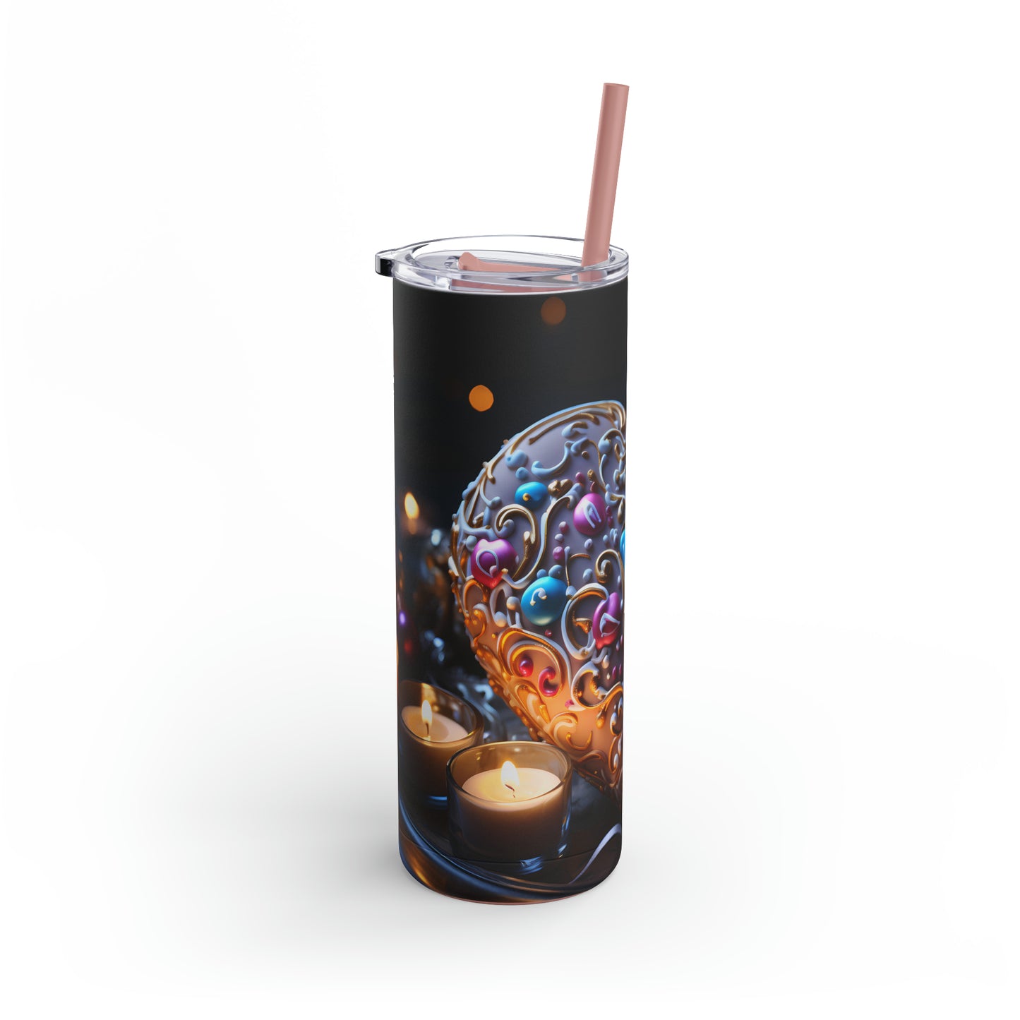 Christmas Cookies Skinny Matte Tumbler, 20oz