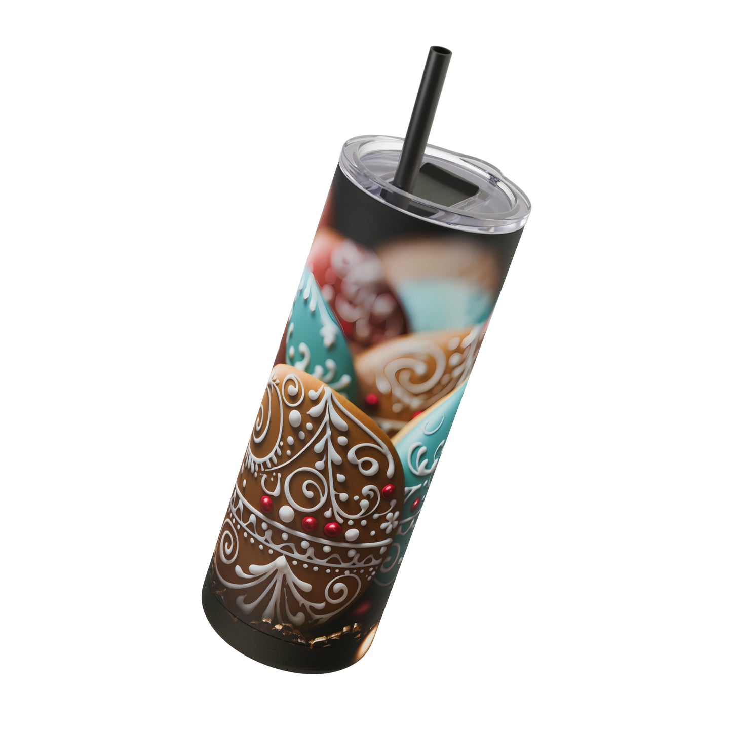 Christmas Cookies Skinny Matte Tumbler, 20oz