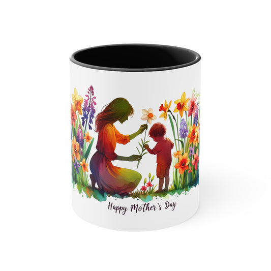 Mother's Day Accent Coffee Mug, 11oz