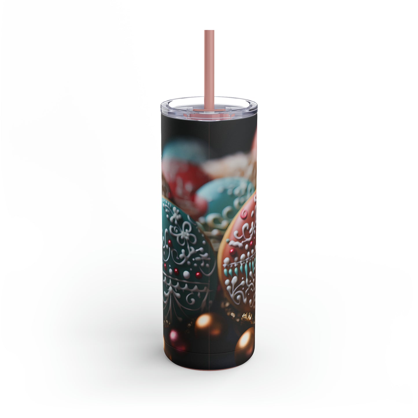 Christmas Cookies Skinny Matte Tumbler, 20oz