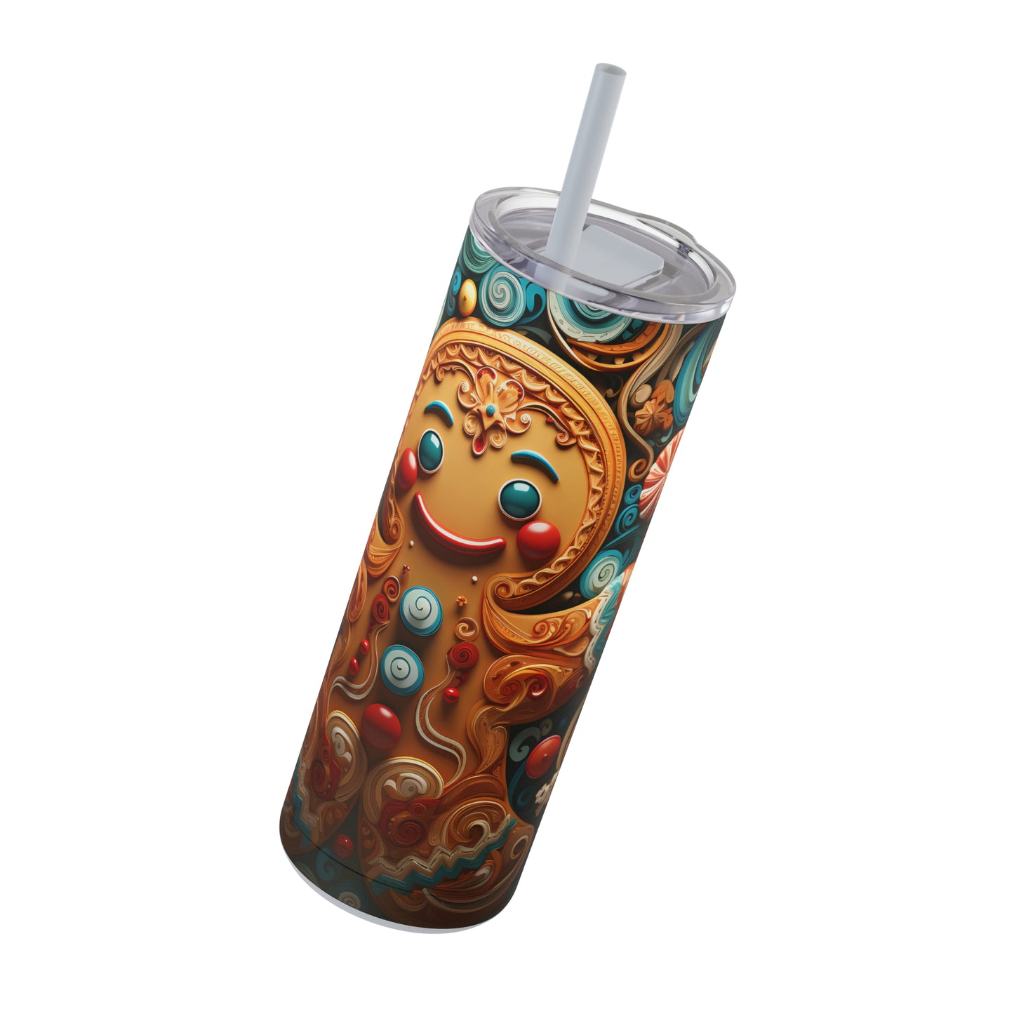 Christmas Cookies Skinny Matte Tumbler, 20oz