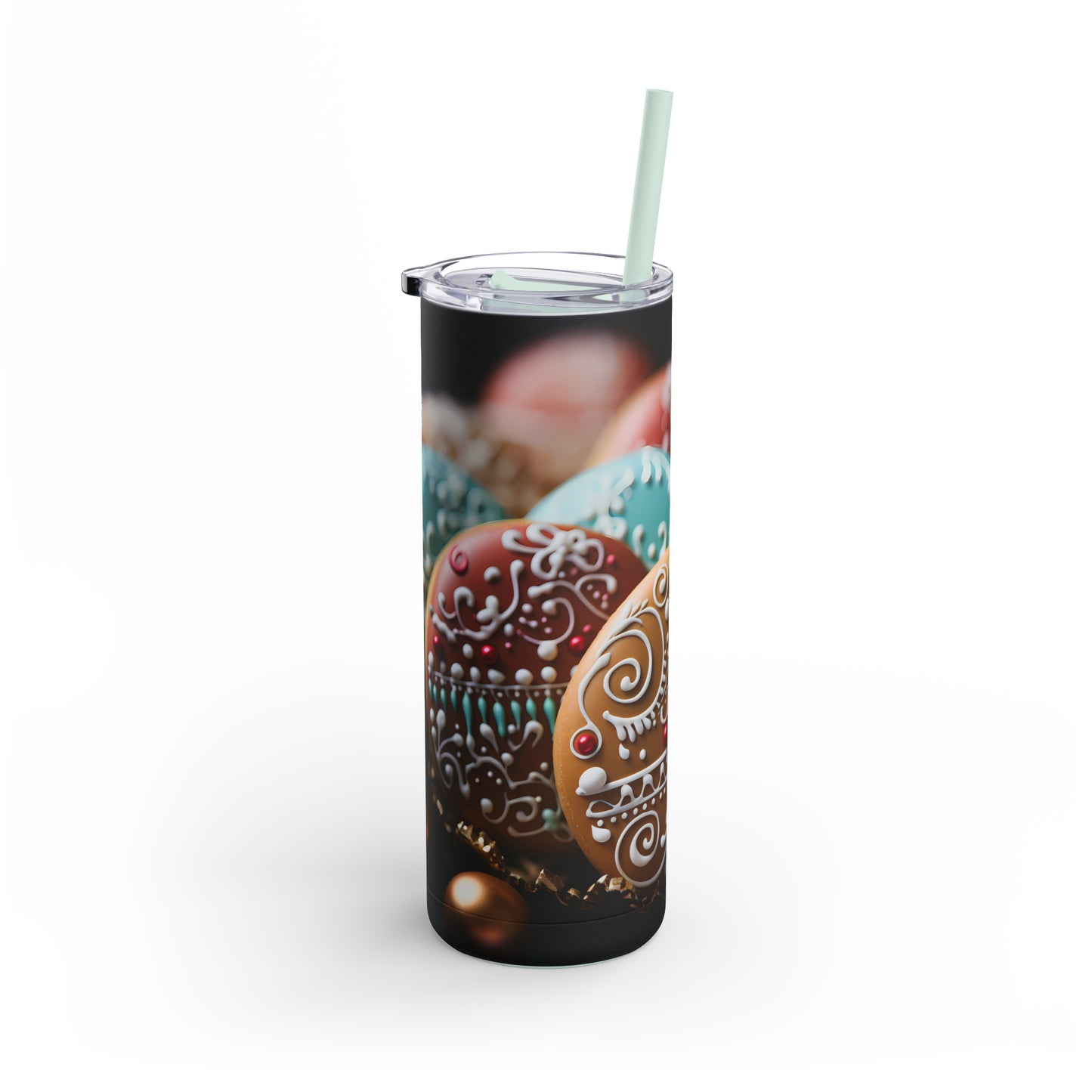 Christmas Cookies Skinny Matte Tumbler, 20oz