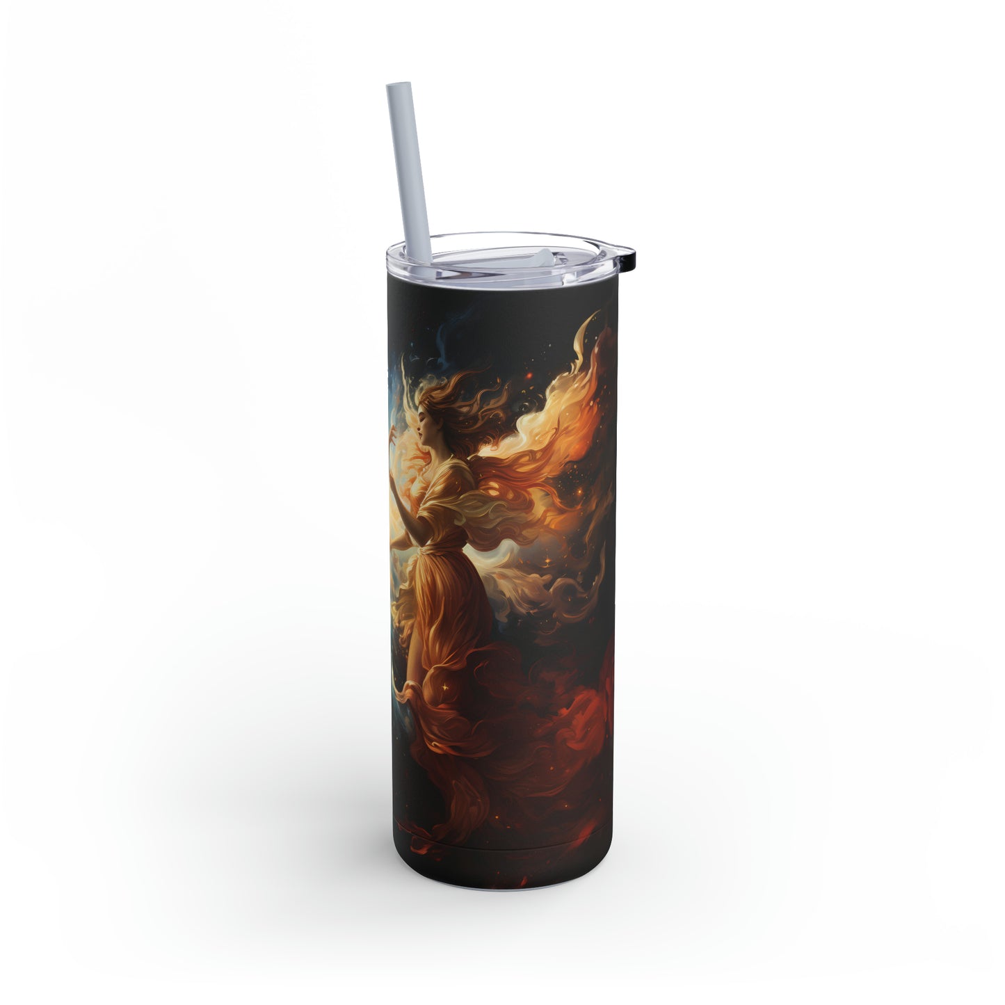 Christmas Angel Skinny Matte Tumbler, 20oz