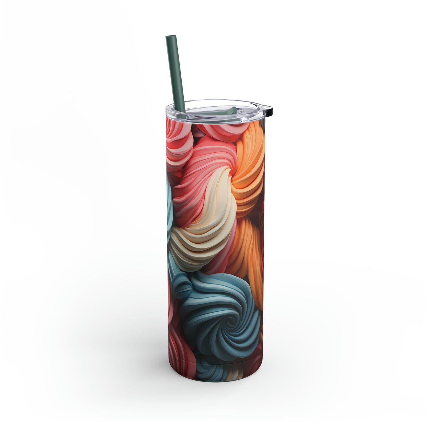 Christmas Candy Skinny Matte Tumbler, 20oz