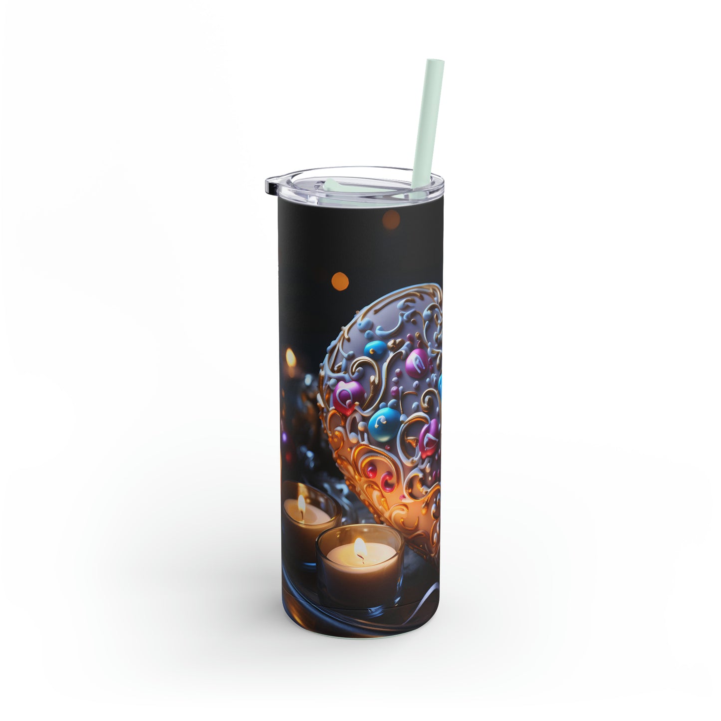 Christmas Cookies Skinny Matte Tumbler, 20oz