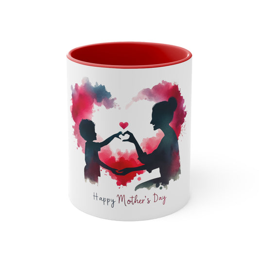 Mother's Day Accent Coffee Mug, 11oz