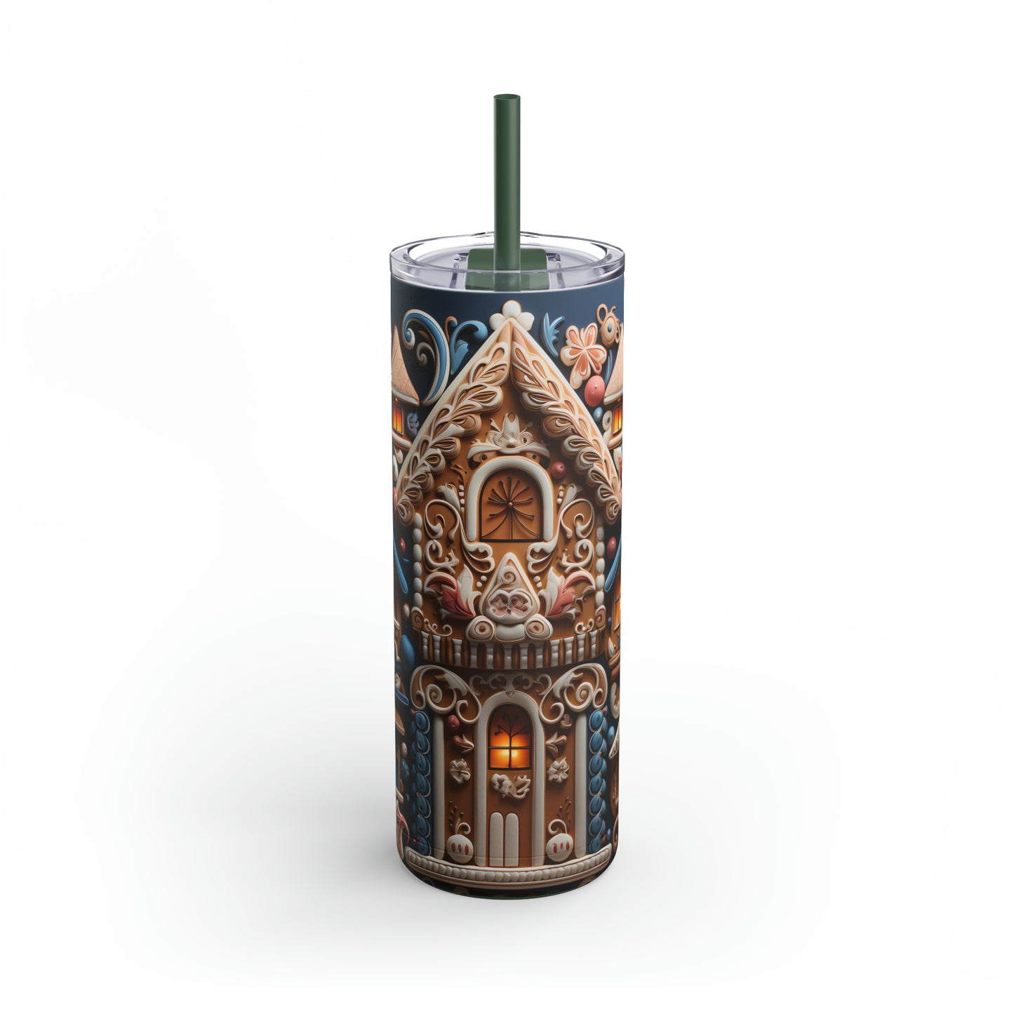 Christmas Cookies Skinny Matte Tumbler, 20oz