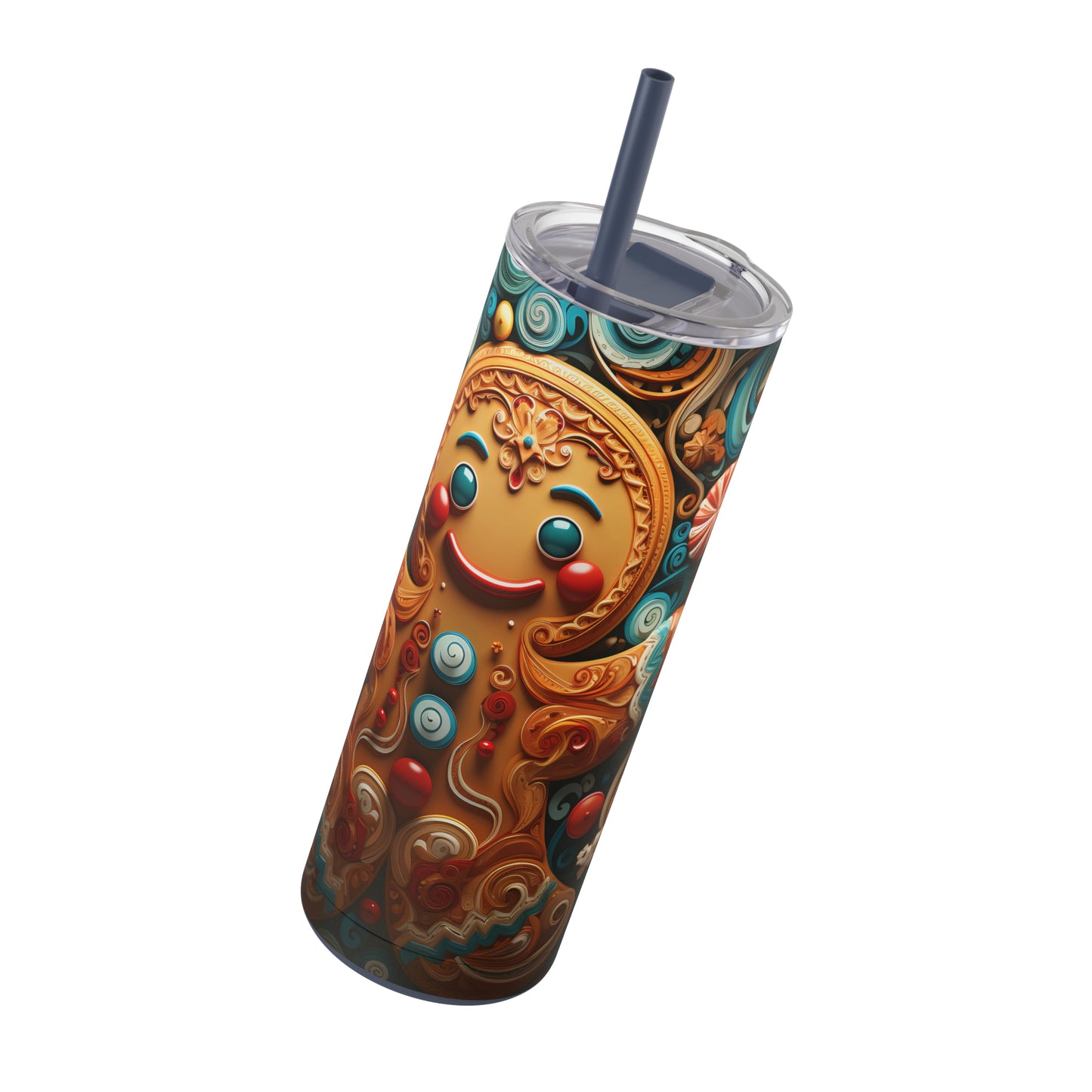 Christmas Cookies Skinny Matte Tumbler, 20oz