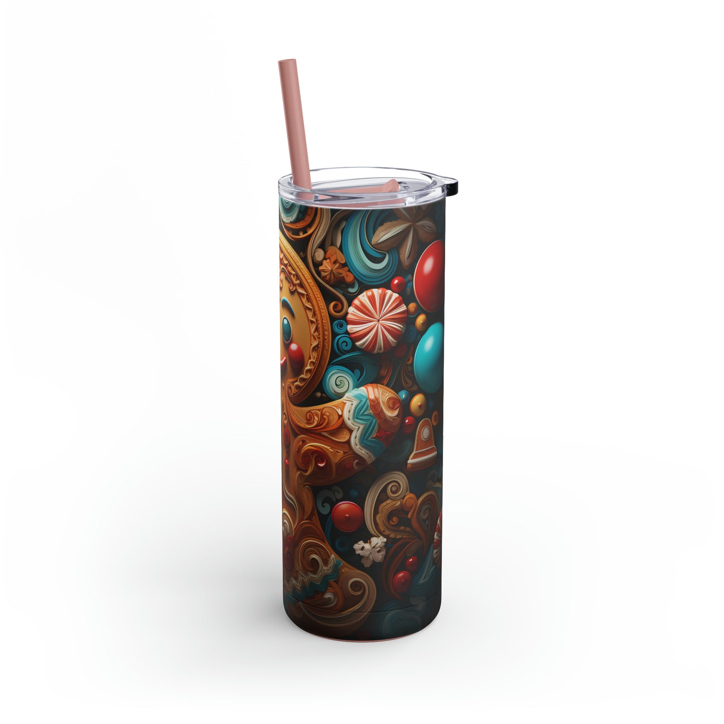 Christmas Cookies Skinny Matte Tumbler, 20oz