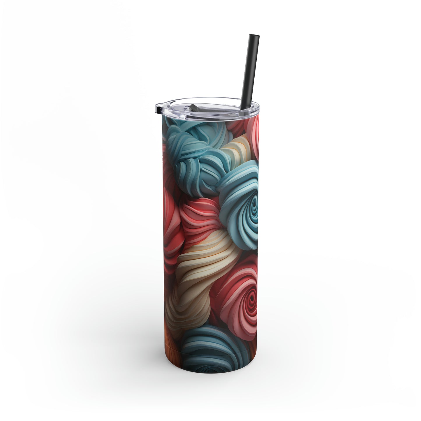 Christmas Candy Skinny Matte Tumbler, 20oz