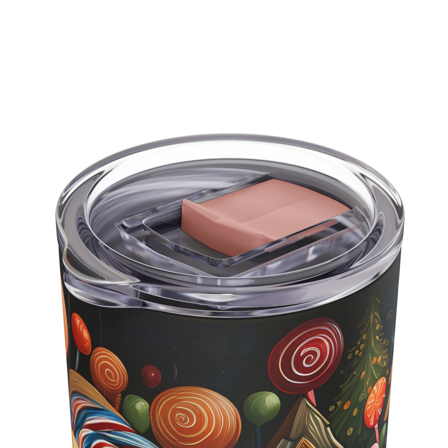 Christmas Candy Skinny Matte Tumbler, 20oz