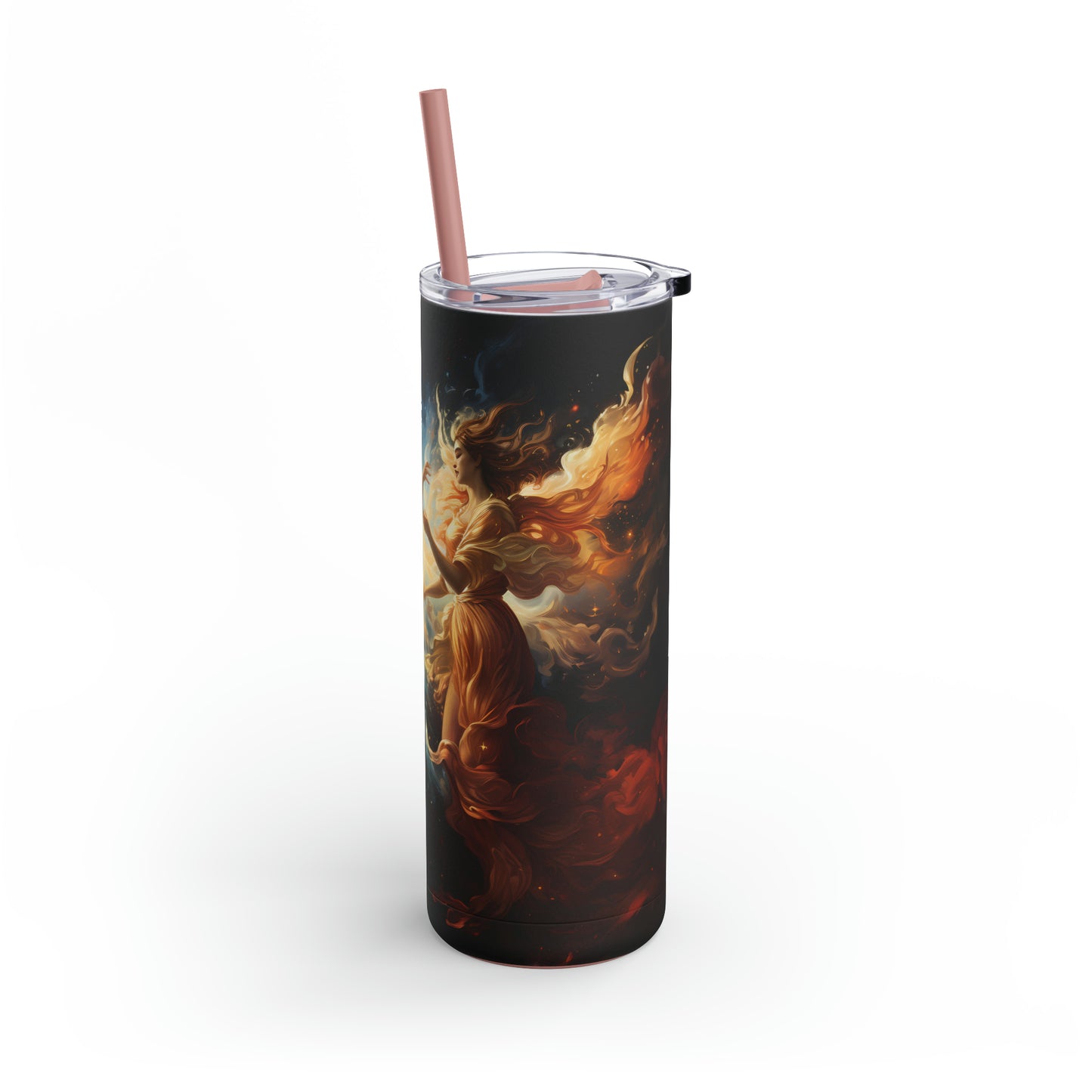 Christmas Angel Skinny Matte Tumbler, 20oz