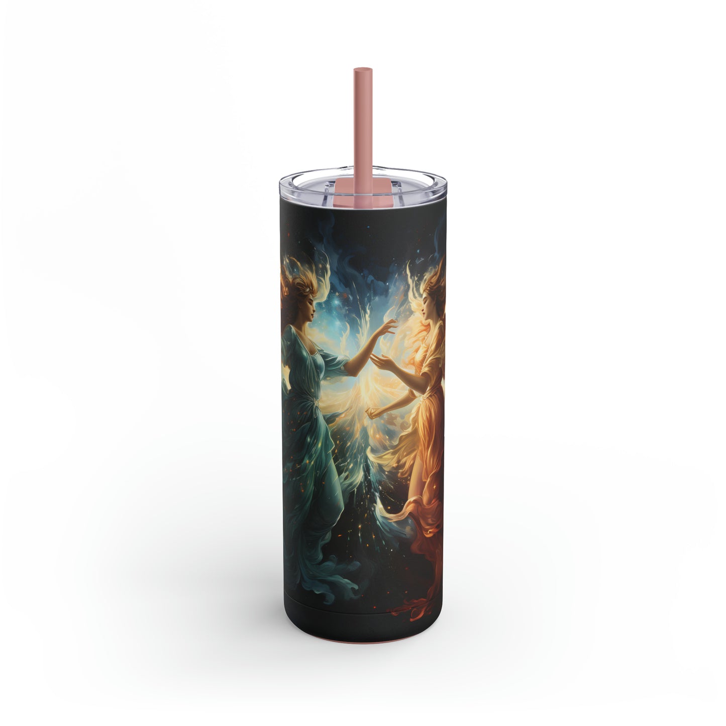 Christmas Angel Skinny Matte Tumbler, 20oz