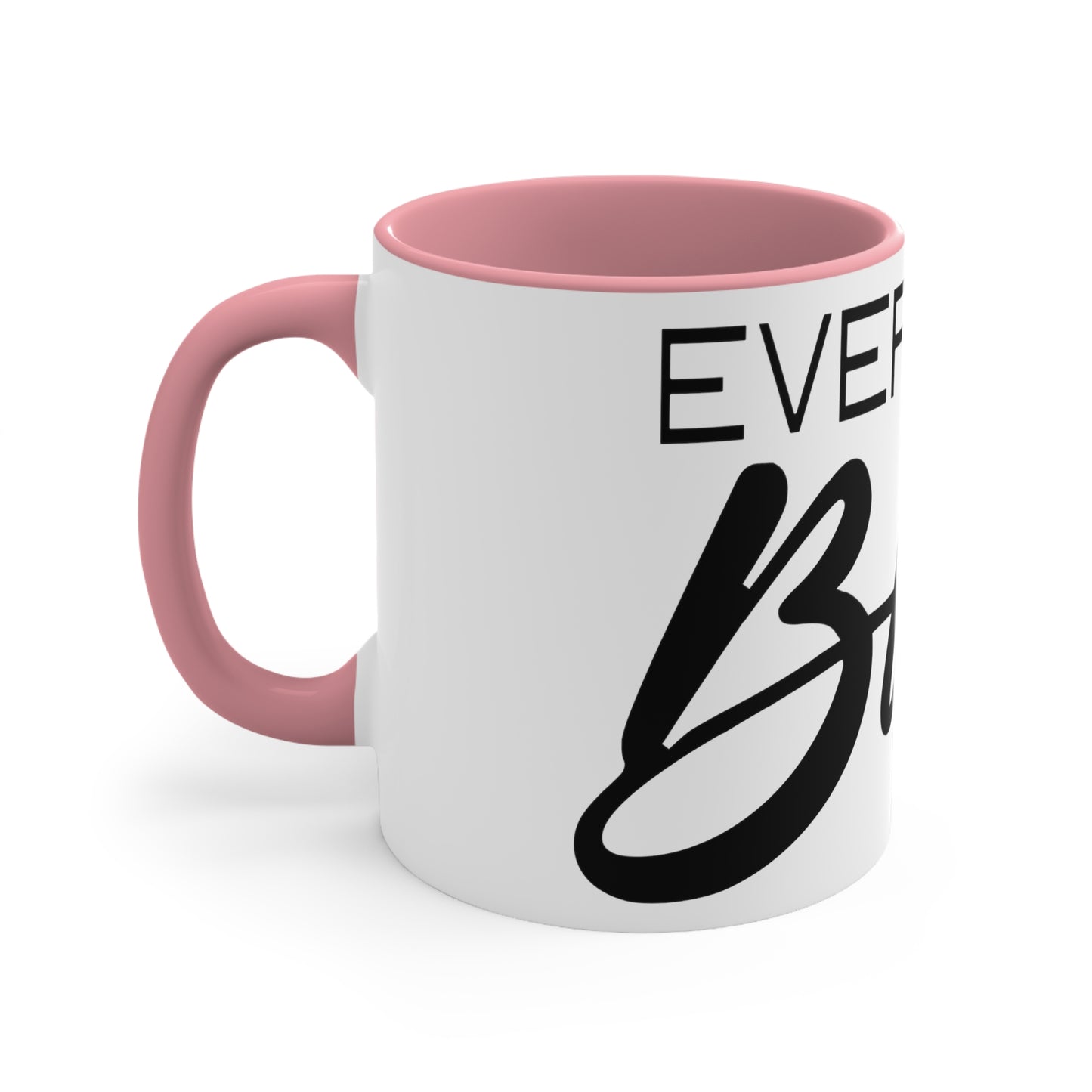 Everything is Better in Black Accent Coffee Mug, 11oz