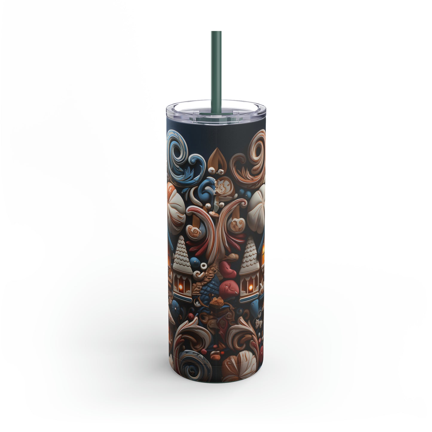 Christmas Cookies Skinny Matte Tumbler, 20oz