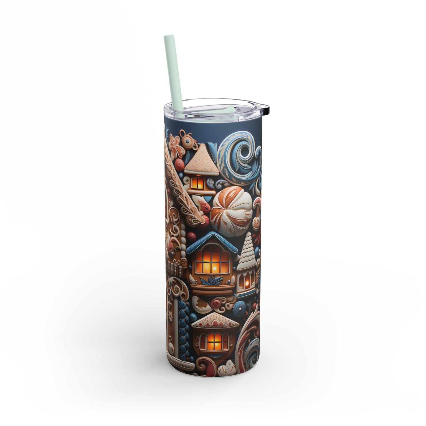 Christmas Cookies Skinny Matte Tumbler, 20oz