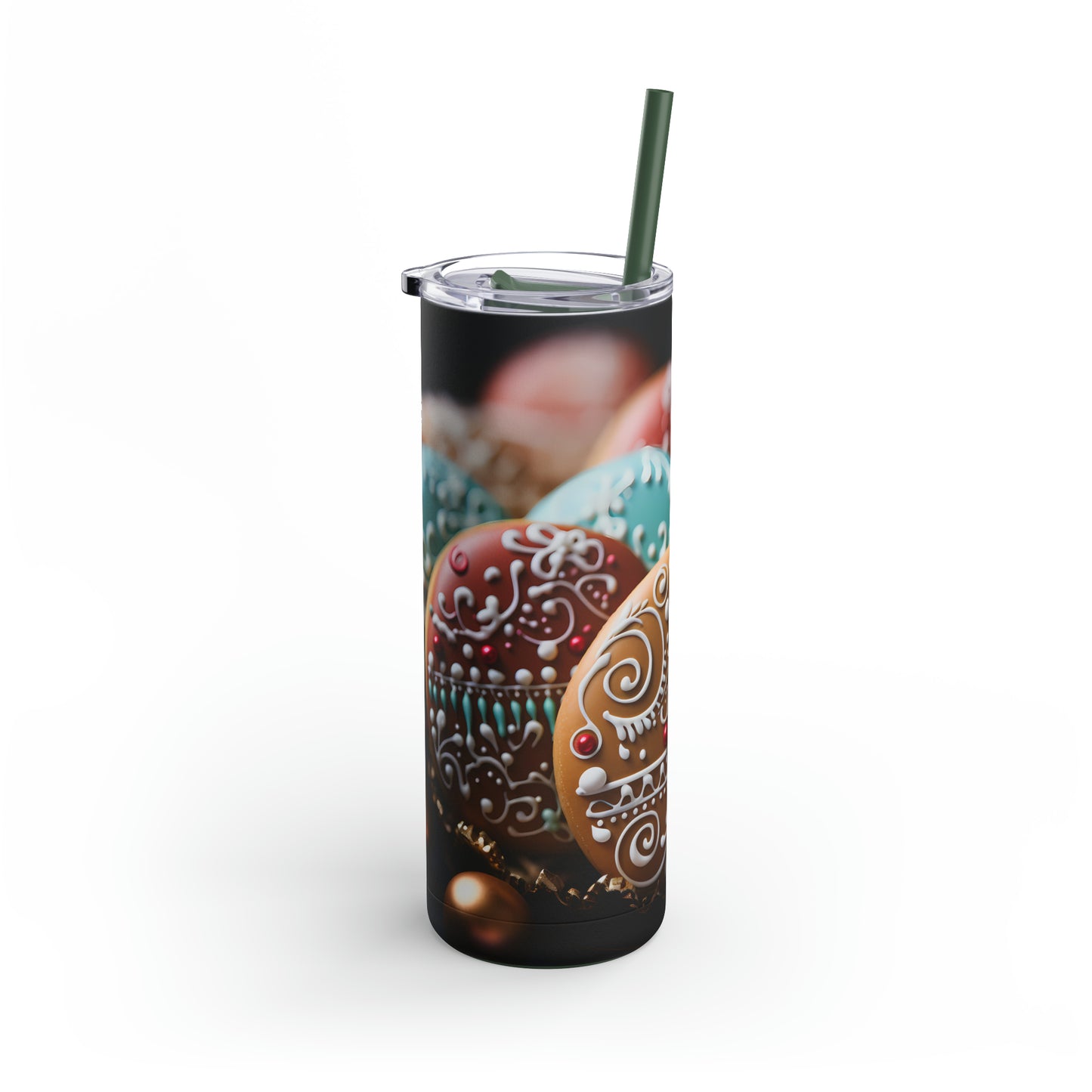 Christmas Cookies Skinny Matte Tumbler, 20oz