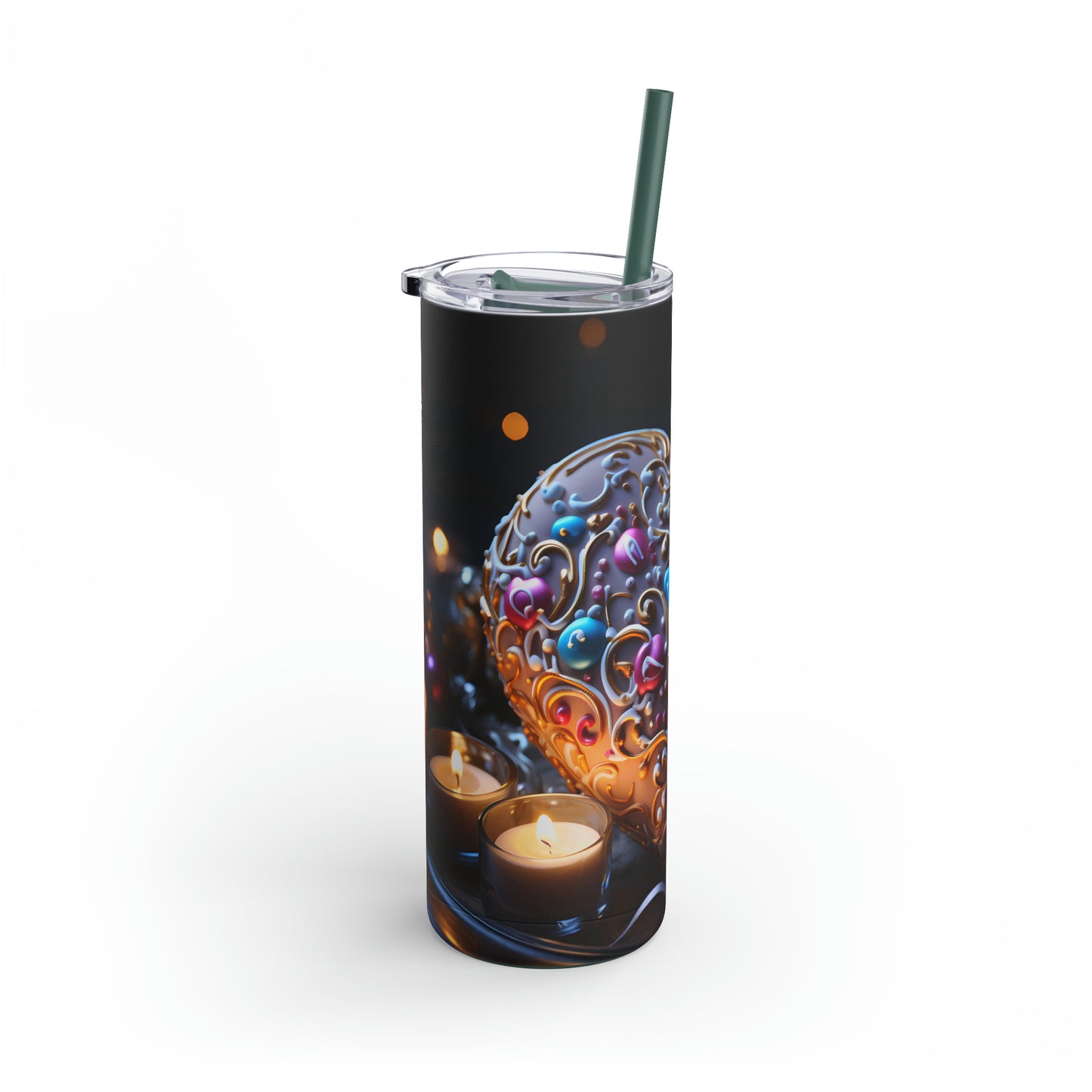 Christmas Cookies Skinny Matte Tumbler, 20oz