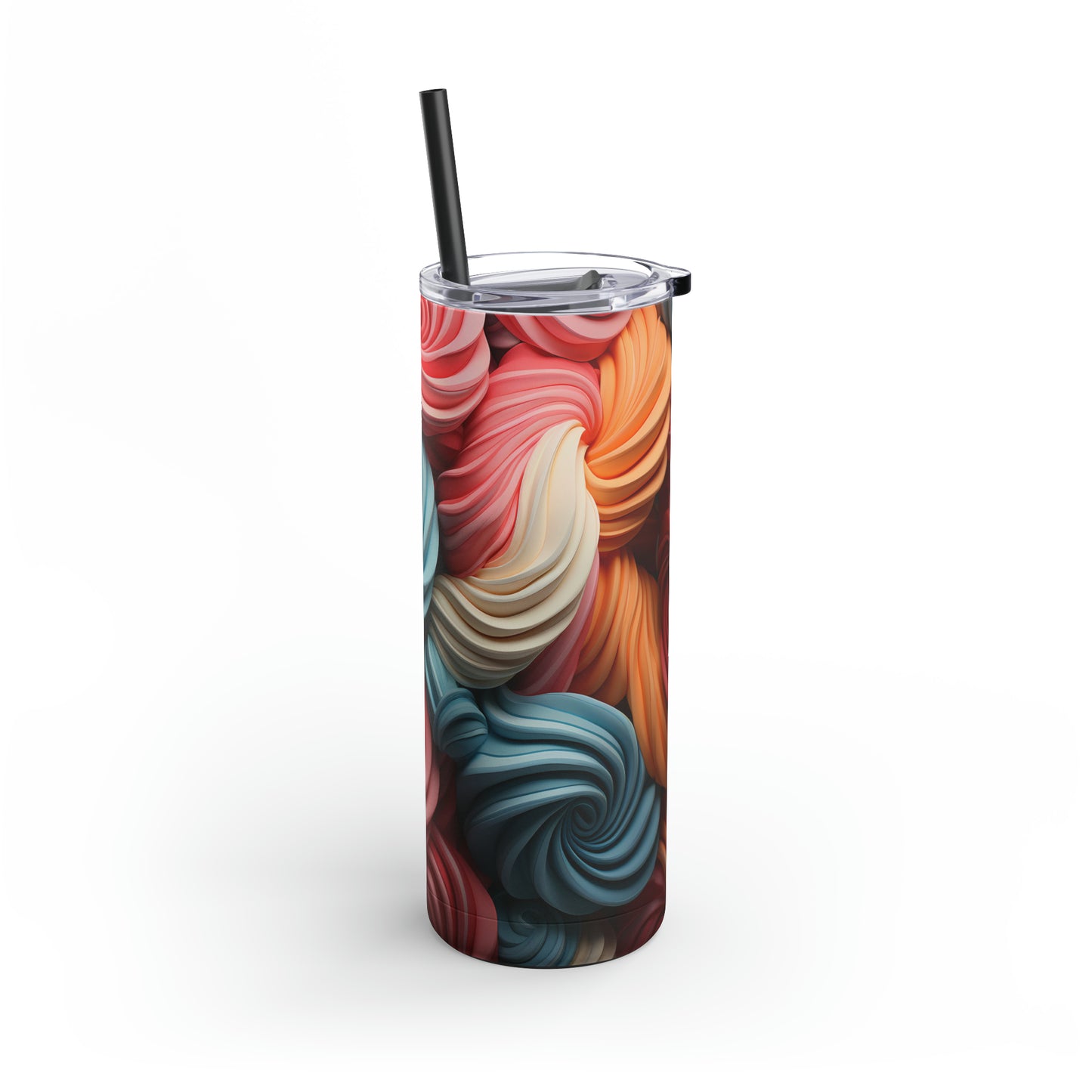 Christmas Candy Skinny Matte Tumbler, 20oz