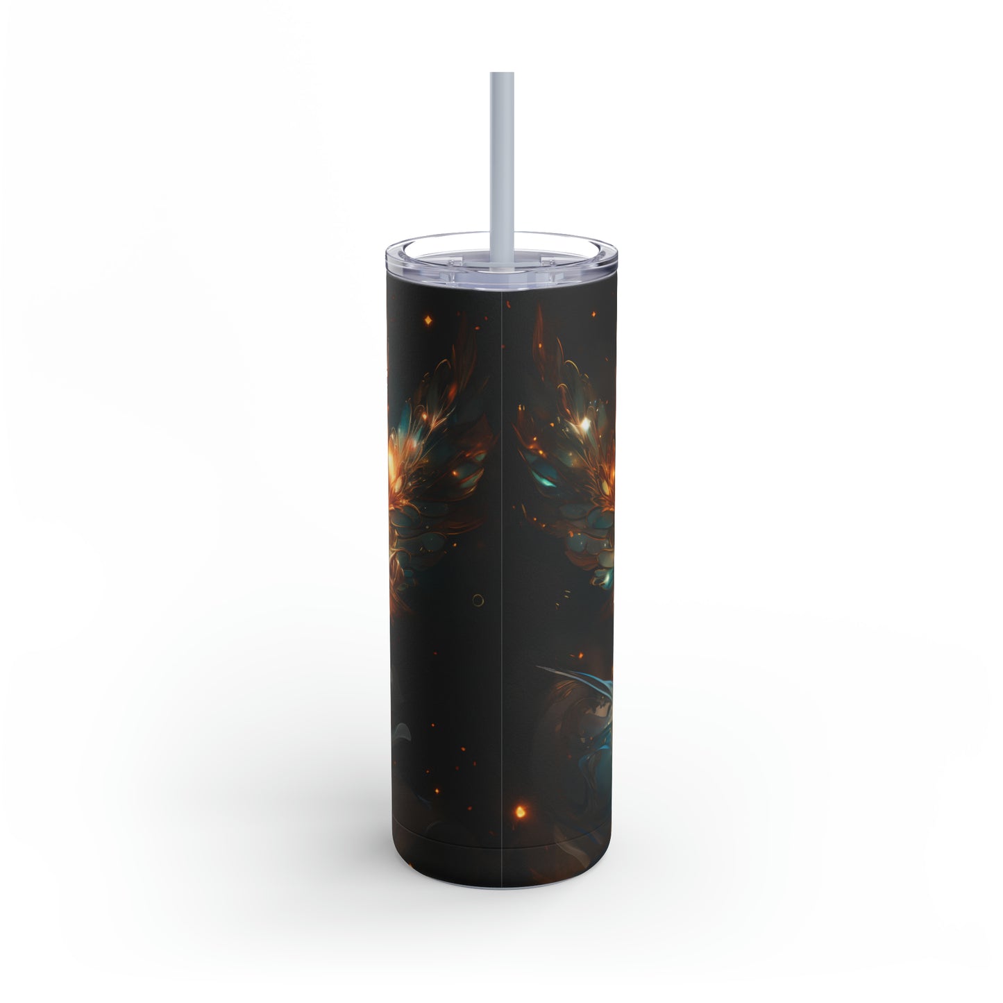 Christmas Angel Skinny Matte Tumbler, 20oz