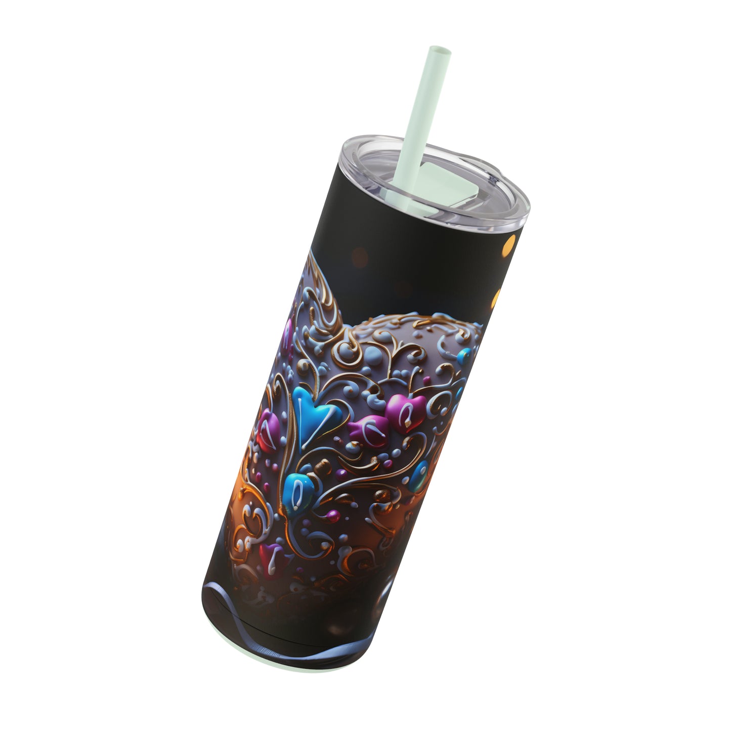 Christmas Cookies Skinny Matte Tumbler, 20oz